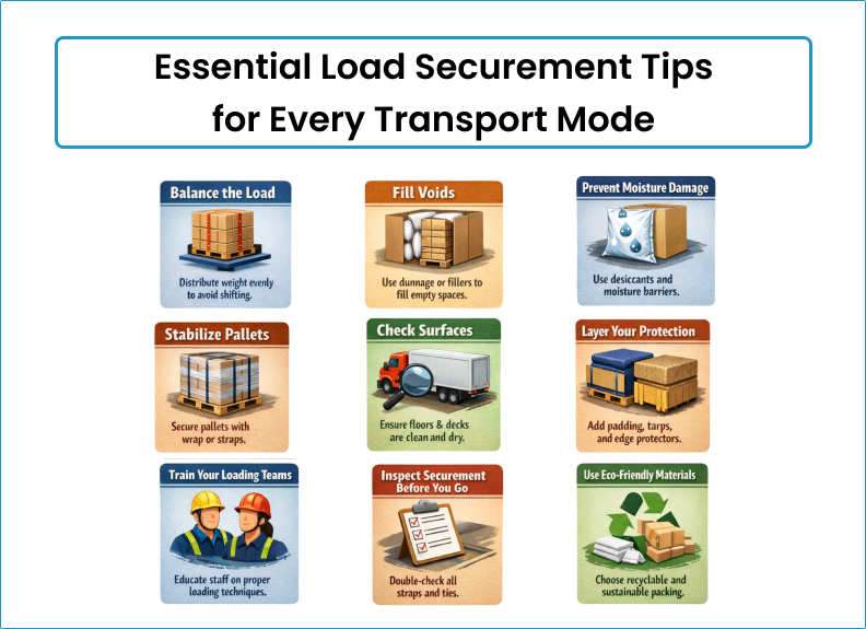 Essential Load Securement Tips for Every Transport Mode