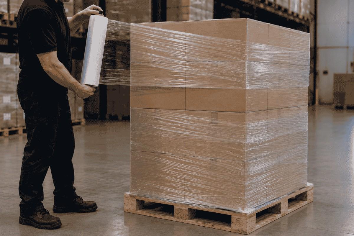step-4-overlap-the-wrap-layers-to-secure-the-load
