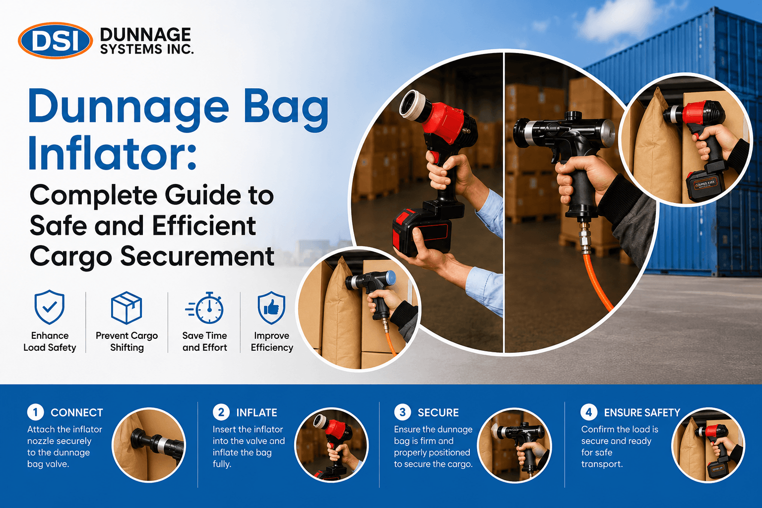 Dunnage Air Bags: A Smarter Way to Protect Cargo During Transit