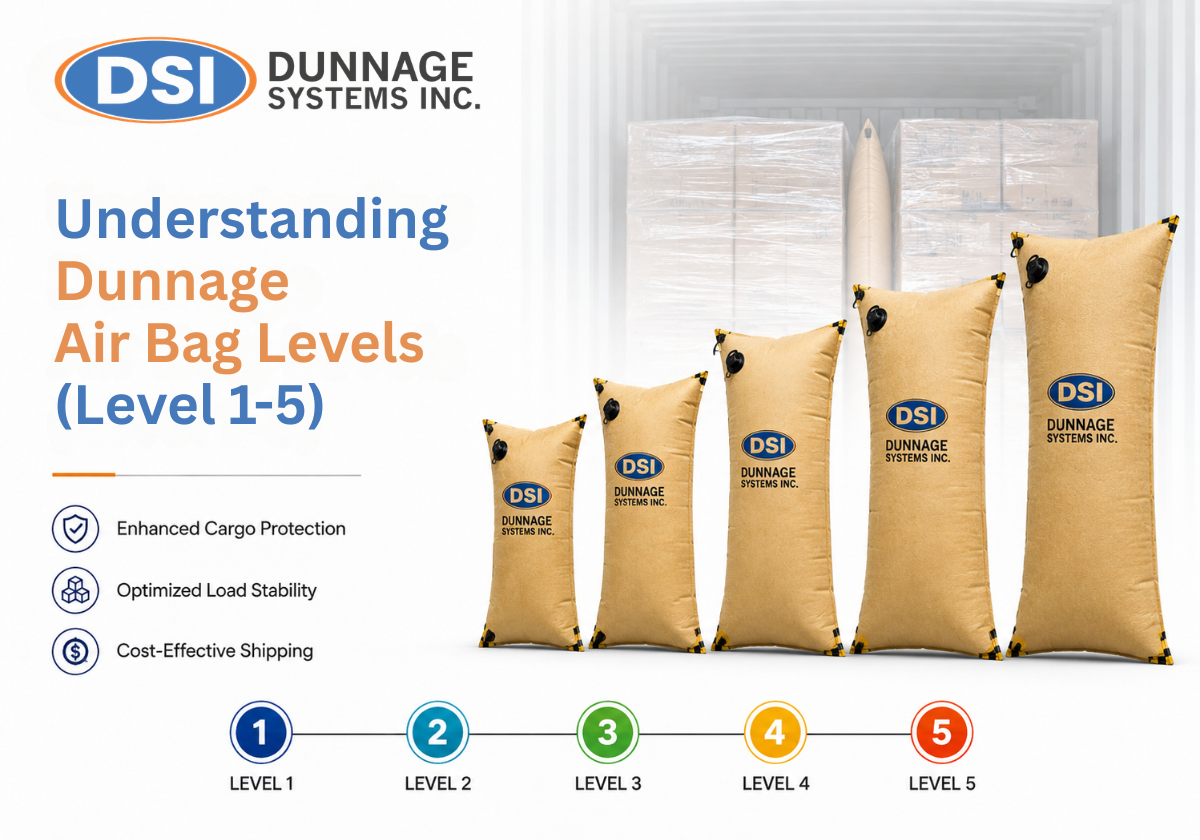 Understanding Dunnage Air Bag Levels: A Complete Guide to Level 1 Through Level 5