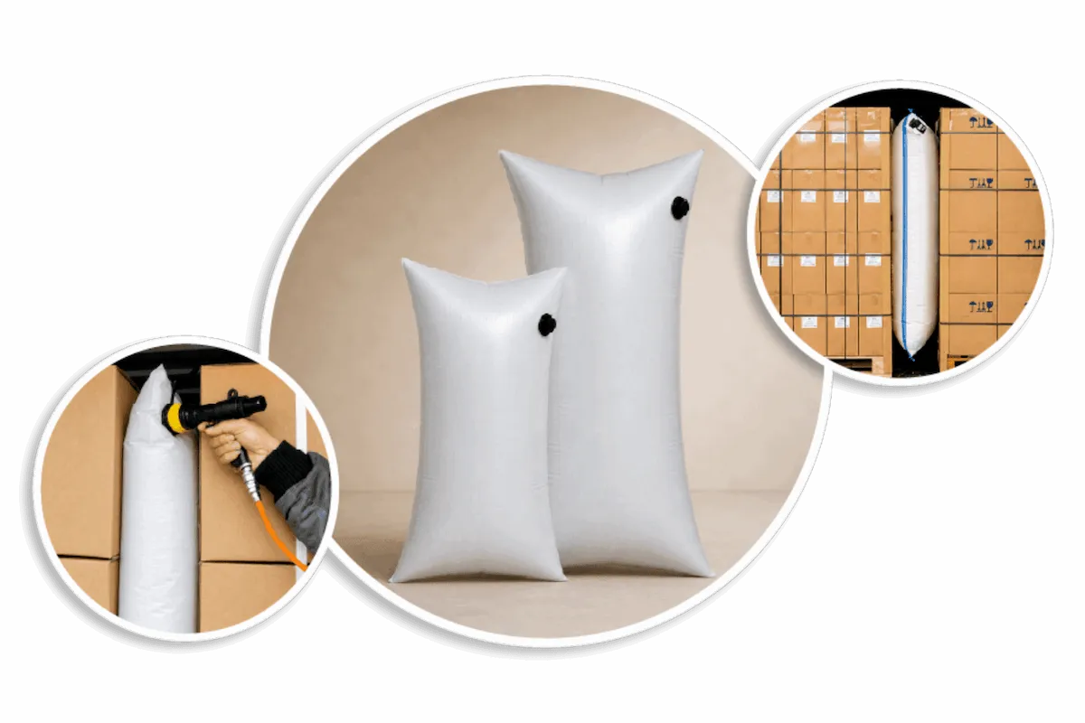 Reusable Polywoven Dunnage airbags for Heavy-Duty Freight